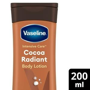 Vaseline Intensive Care Cocoa Radiant Body Lotion Moisturises &amp; Restores Glow to Dry Skin 200ml